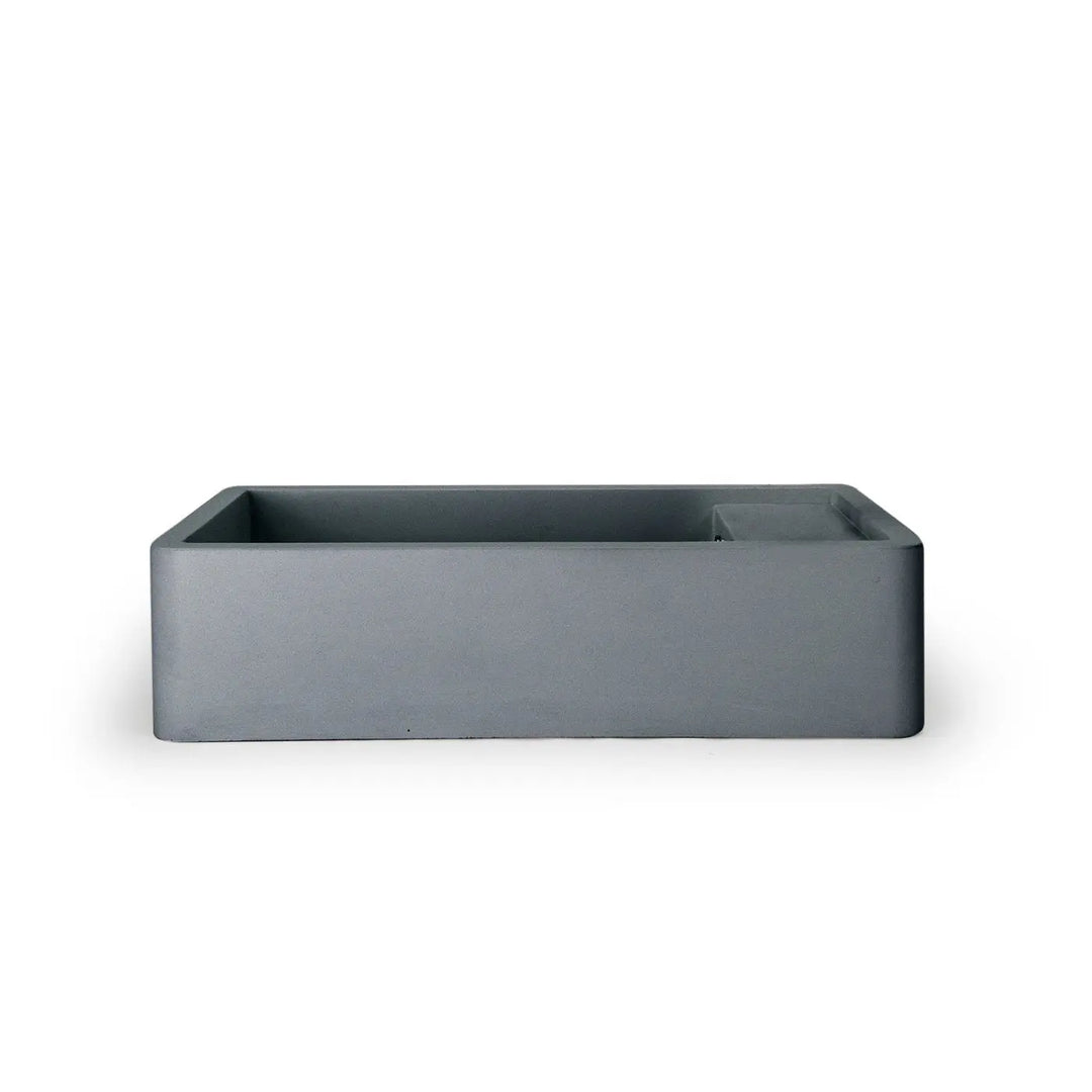 SHELF 01 BASIN wall mounted basin *No Taphole, No overflow* (On display) Nood Co.