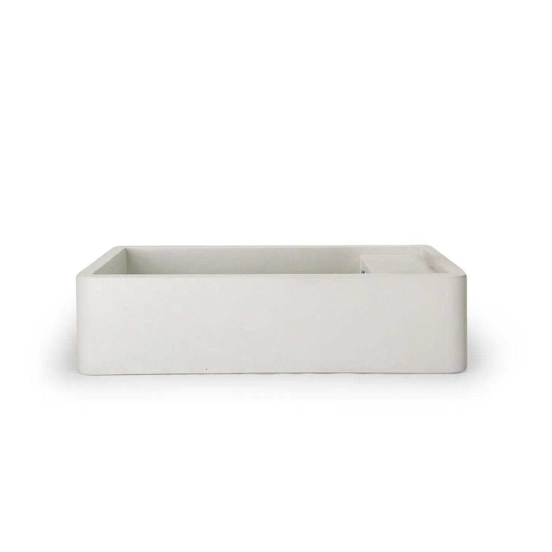 SHELF 01 BASIN wall mounted basin *No Taphole, No overflow* (On display) Nood Co.