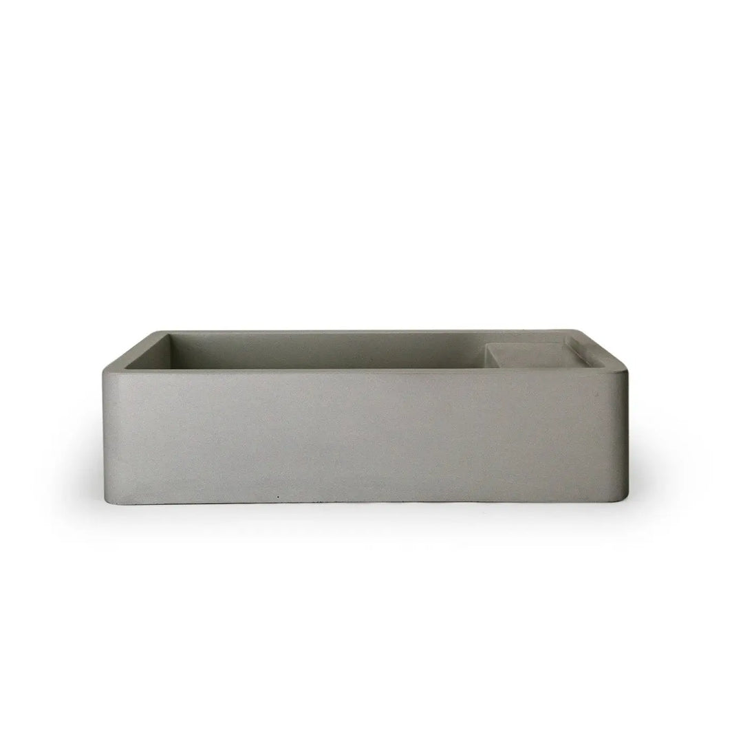 SHELF 01 BASIN wall mounted basin *No Taphole, No overflow* (On display) Nood Co.