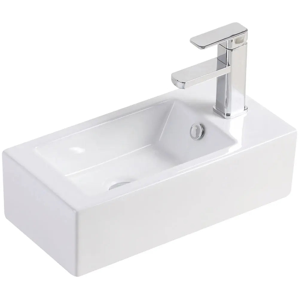 Linea Right-Hand Wall-Hung Basin Fienza