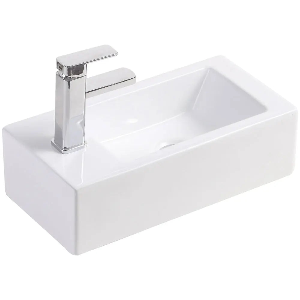 Linea Left-Hand Wall-Hung Basin Fienza