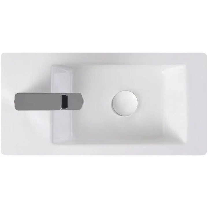 Linea Left-Hand Wall-Hung Basin Fienza