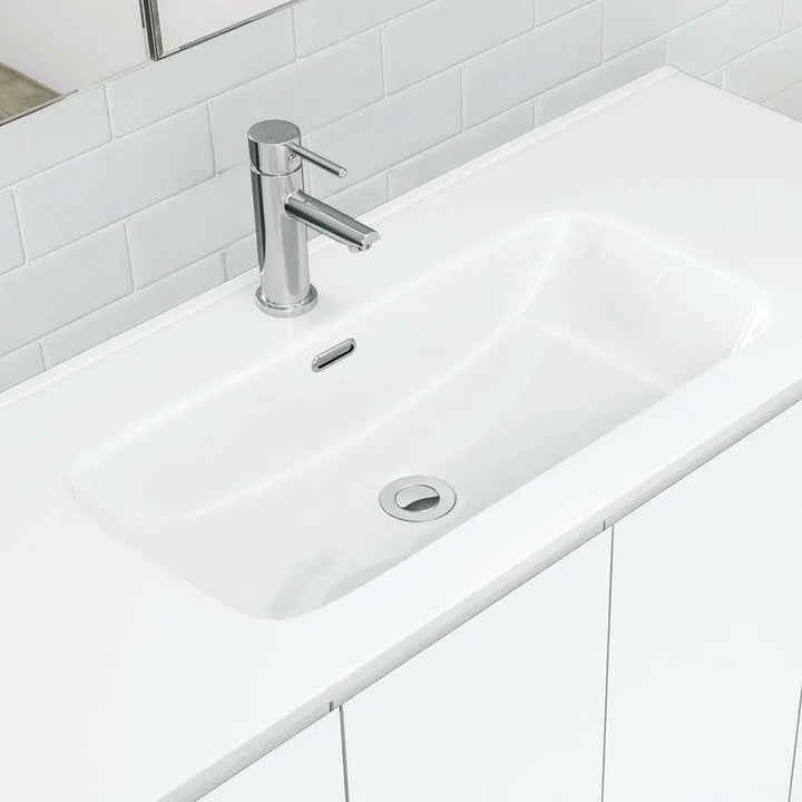 JOLI AMATO Scandi Oak Vanity with ceramic top, 750, 900 and 1200mm Fienza