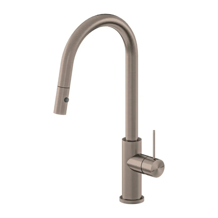 MECCA PULL OUT SINK MIXER WITH VEGIE SPRAY FUNCTION Nero tapware