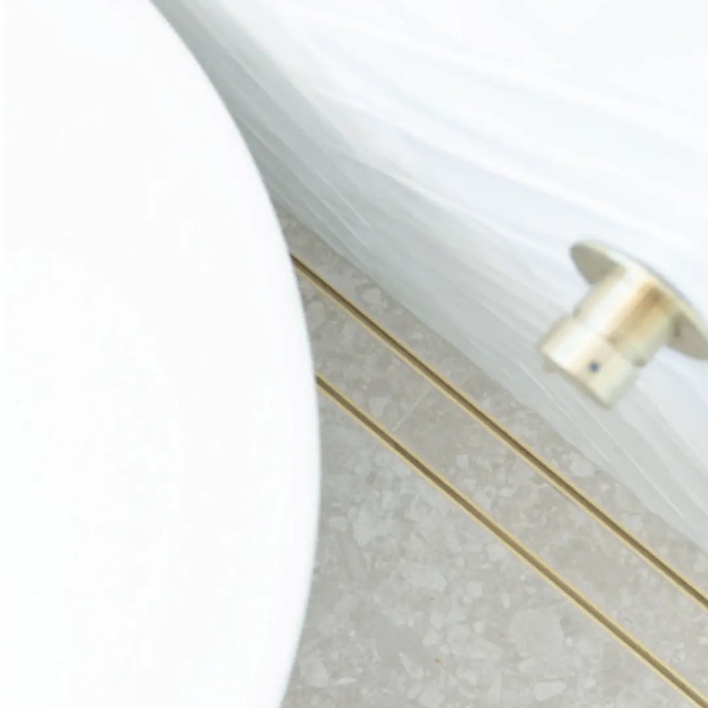 Matte Yellow Gold Slimline Tile Insert Grate Lauxes Grates