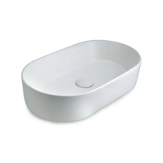 AURORA 530 white gloss Ceramic basin Seima