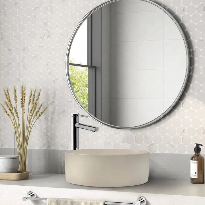 VENEZIA Round Counter Top Basin Johnson Suisse