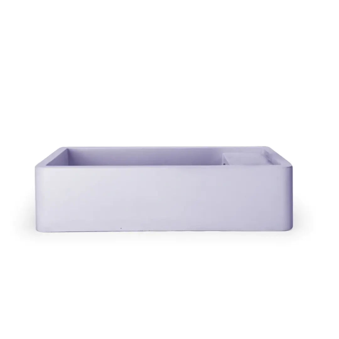 SHELF 01 BASIN wall mounted basin *No Taphole, No overflow* (On display) Nood Co.