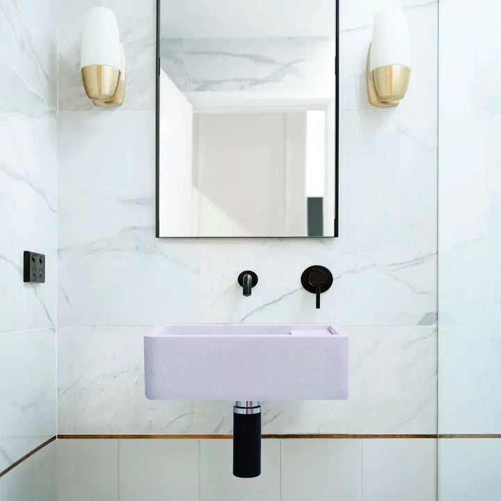 SHELF 01 BASIN wall mounted basin *No Taphole, No overflow* (On display) Nood Co.