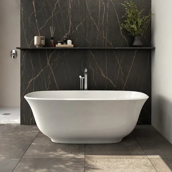 Amiata QUARRYCAST™ Freestanding Bath 1500mm or 1650mm Victoria + Albert