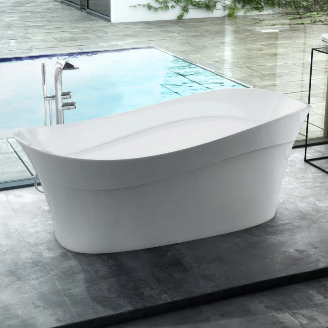Pescadero QUARRYCAST™ Freestanding Bath 1695mm Victoria + Albert