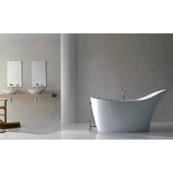 Amalfi QUARRYCAST™ Freestanding Bath 1632mm Victoria + Albert