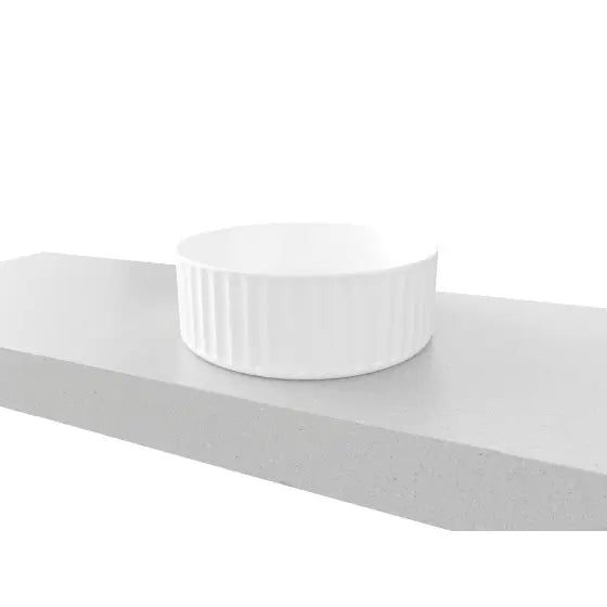 Allure Flute Above Counter Basin Timberline