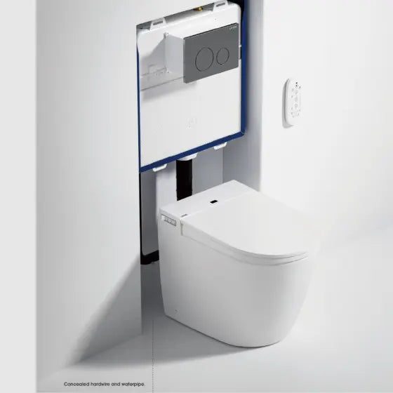 Crawford Rimless Floor Standing Smart Toilet Alex Group Aus