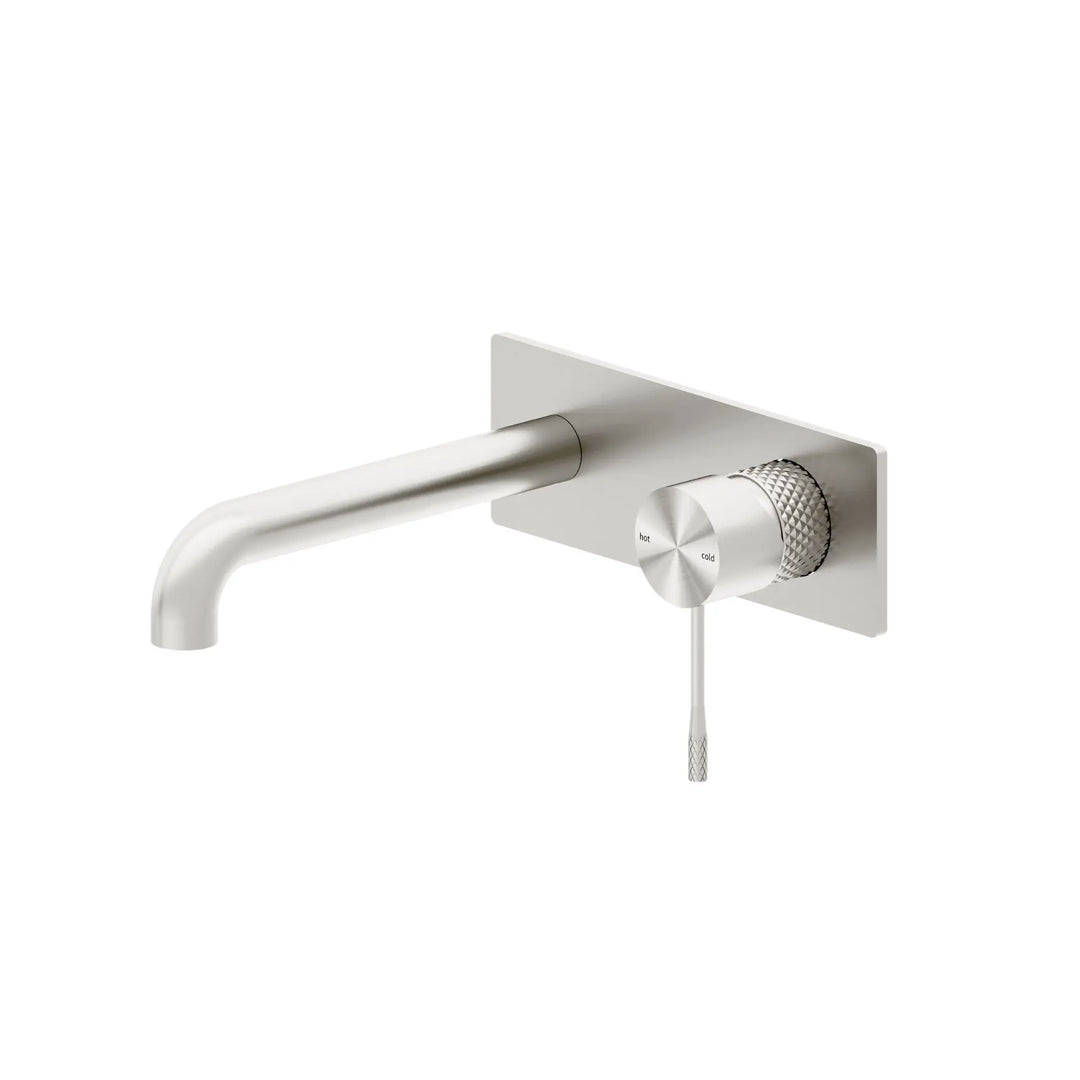 OPAL WALL BASIN/BATH MIXER 120/160/185/230/260mm outlet Nero tapware