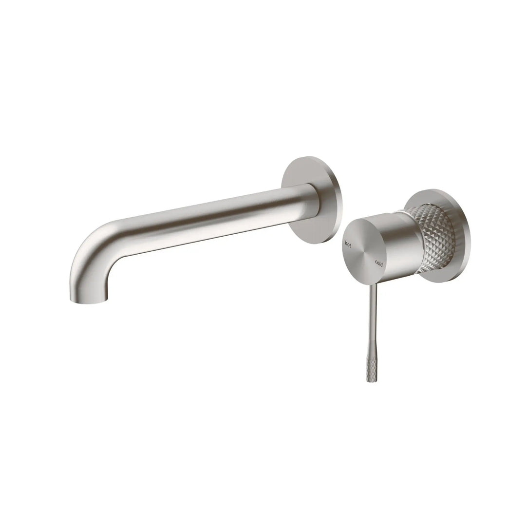 OPAL WALL BASIN/BATH MIXER SEPARATE BACK PLATE 120/160/185/230/260mm OUTLET Nero tapware