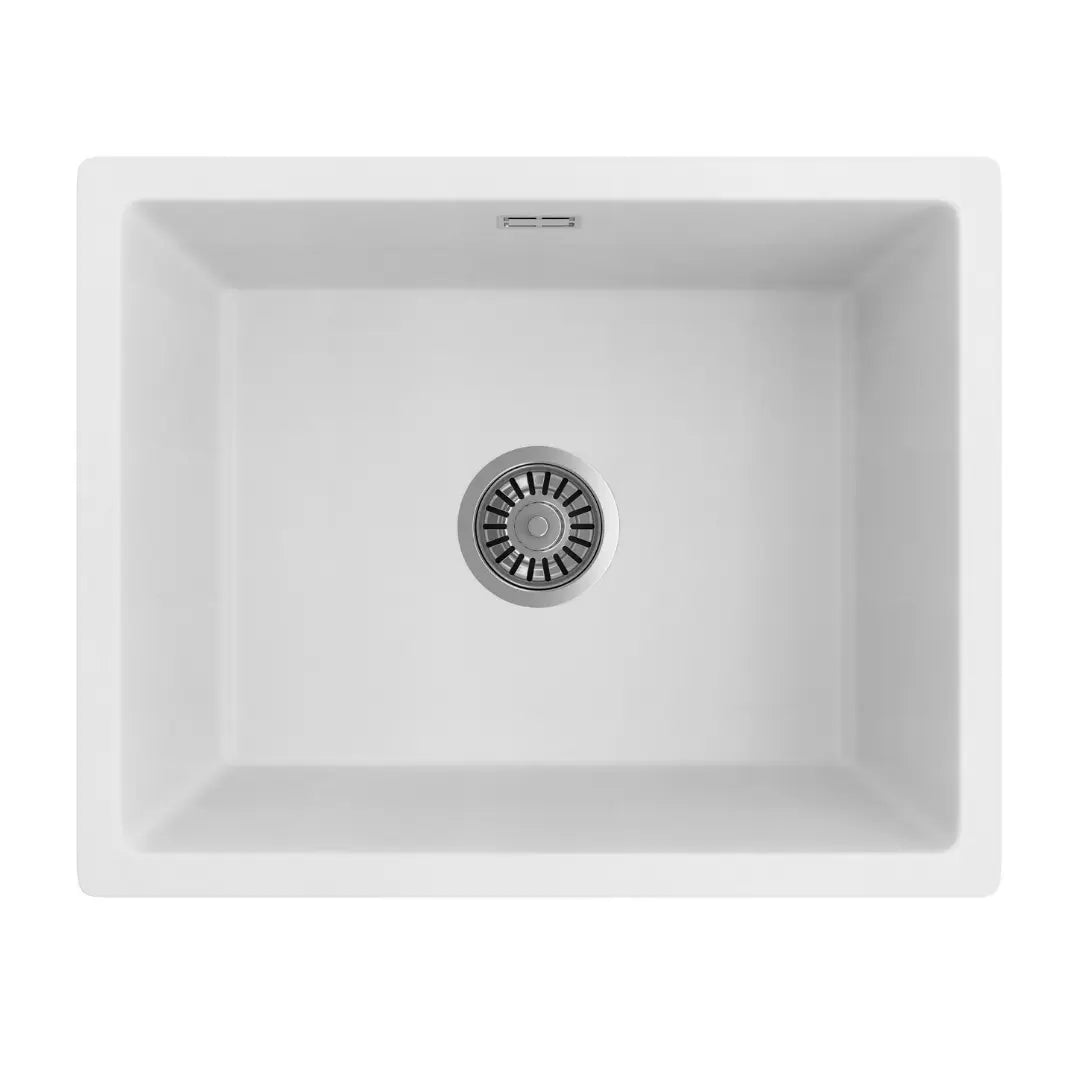 OROS 550 white sink with overflow Seima