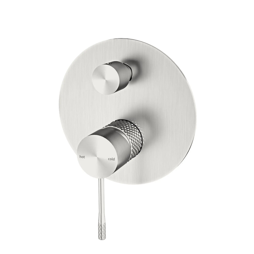 OPAL SHOWER MIXER WITH DIVERTER Nero tapware