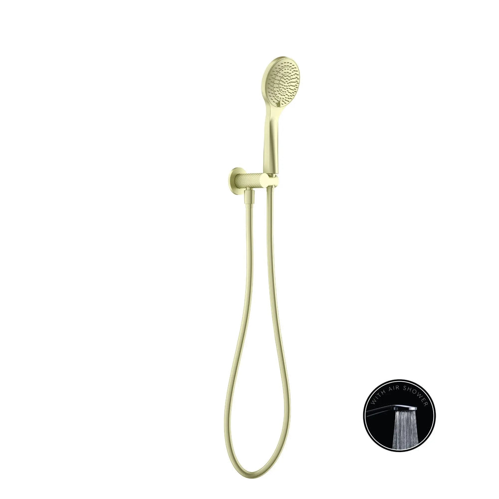 OPAL SHOWER BRACKET WITH AIR SHOWER Nero tapware