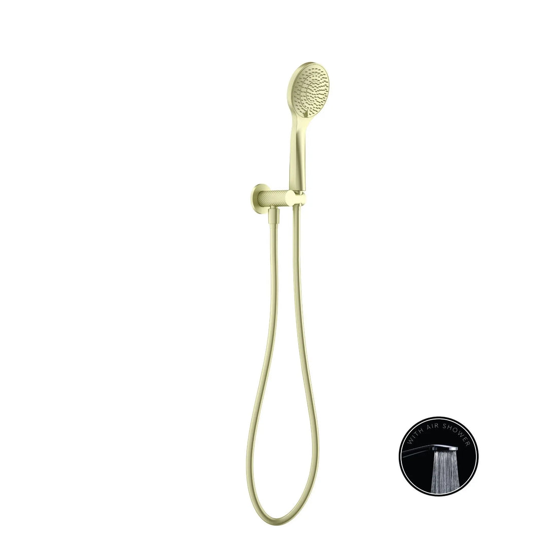 OPAL SHOWER BRACKET WITH AIR SHOWER Nero tapware