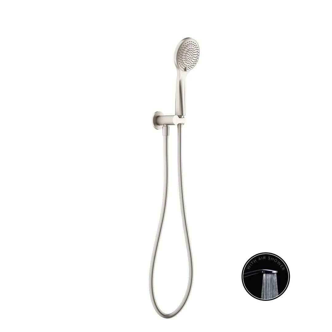 OPAL SHOWER BRACKET WITH AIR SHOWER Nero tapware