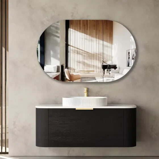 Bondi Wall Hung Vanity with stone top Otti Australia