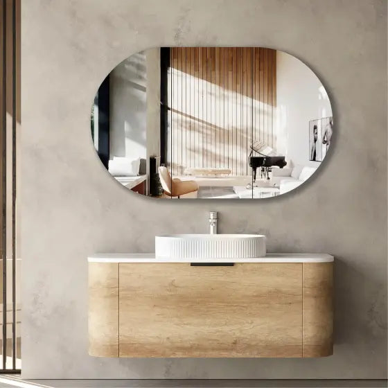 Bondi Wall Hung Vanity with stone top Otti Australia