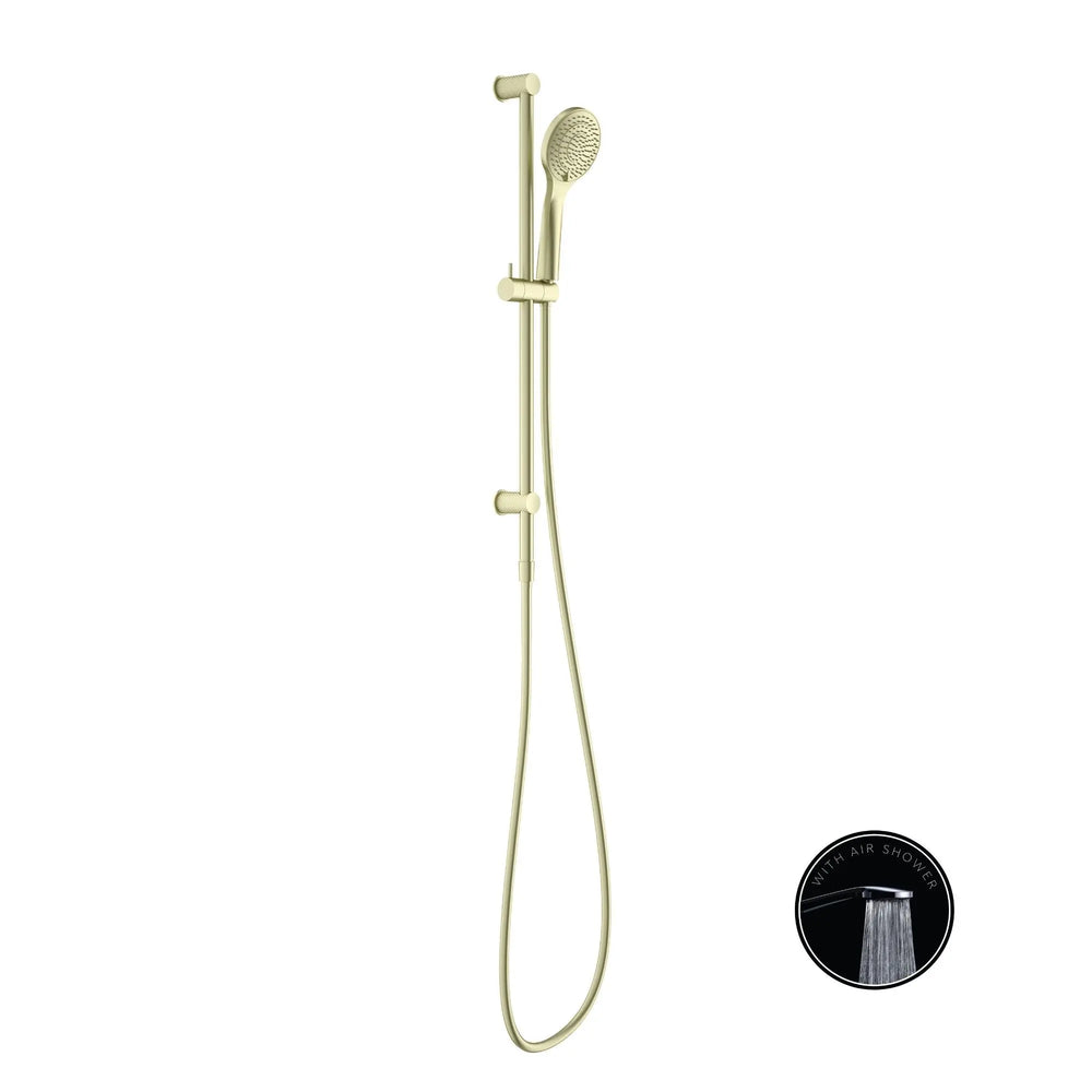 OPAL RAIL SHOWER WITH AIR SHOWER Nero tapware