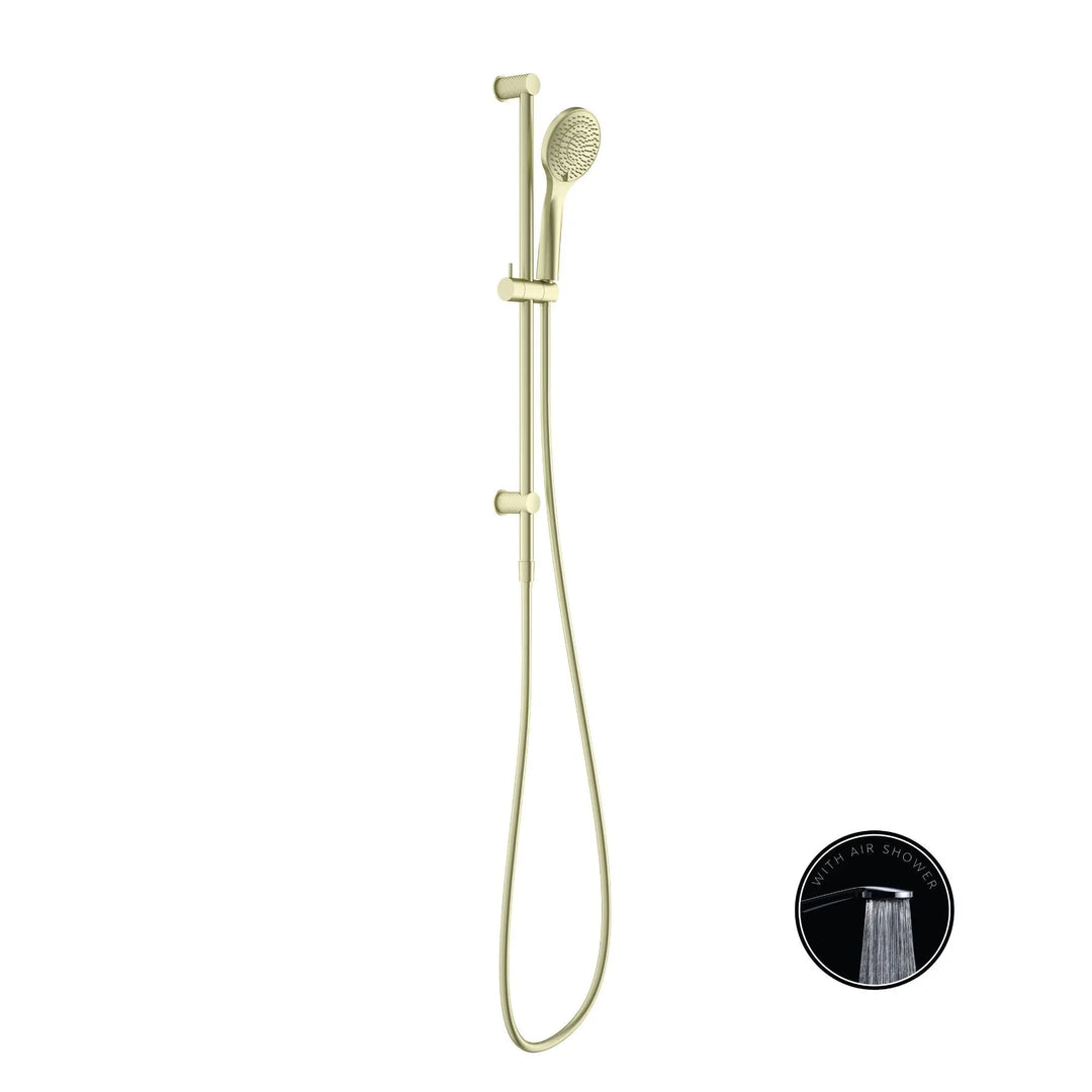 OPAL RAIL SHOWER WITH AIR SHOWER Nero tapware