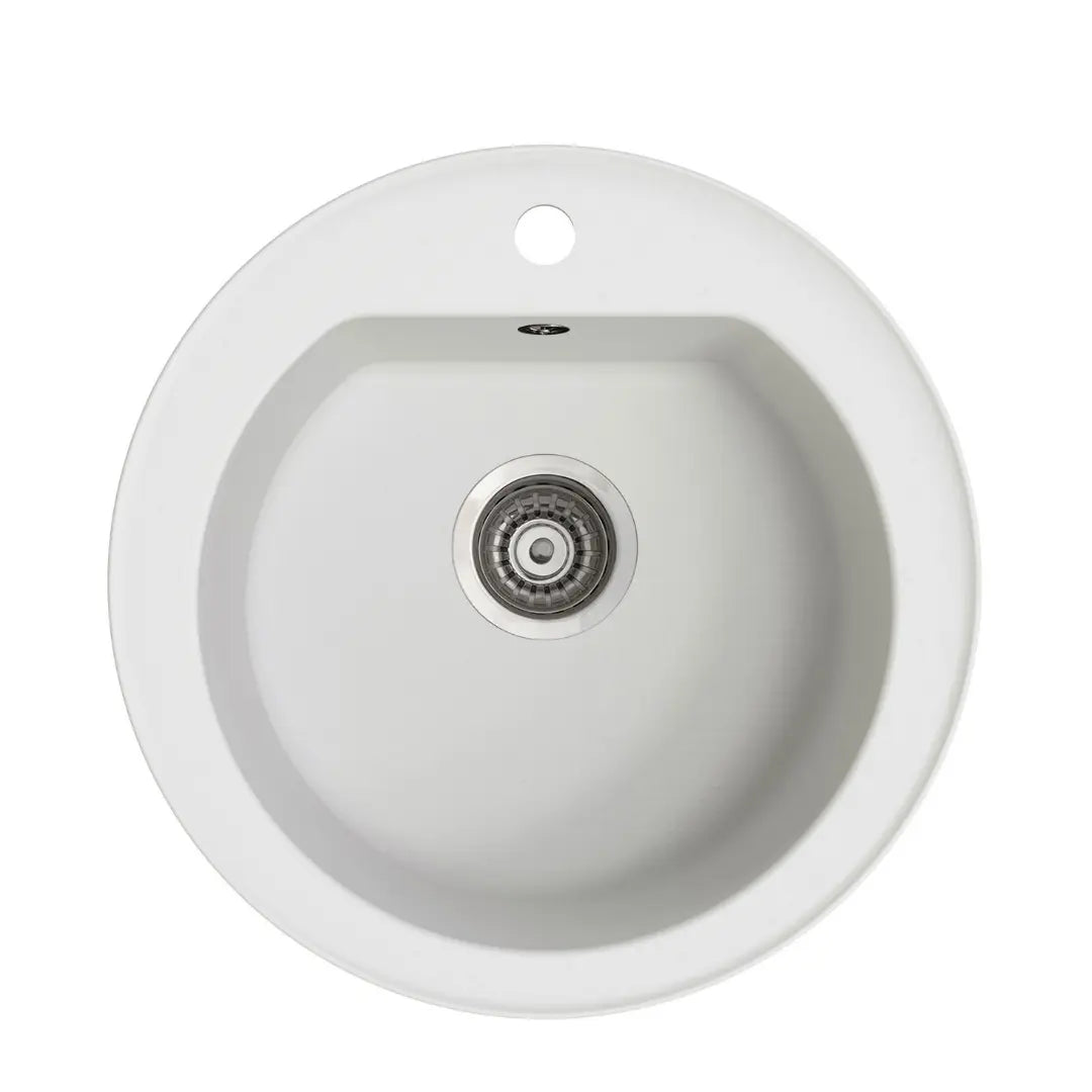 OROS 510 white drop in sink with overflow Seima
