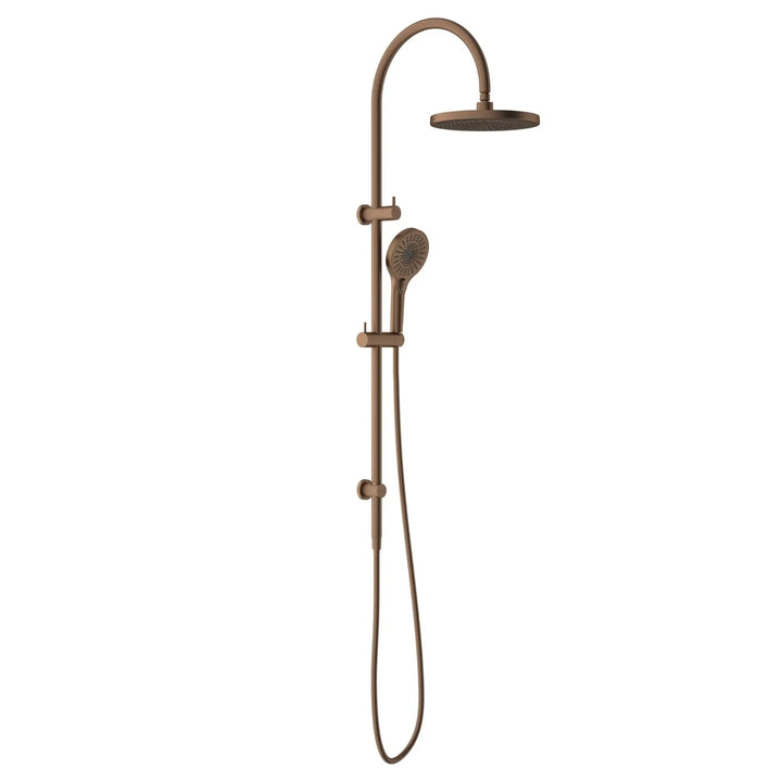 OPAL TWIN SHOWER SET Nero tapware