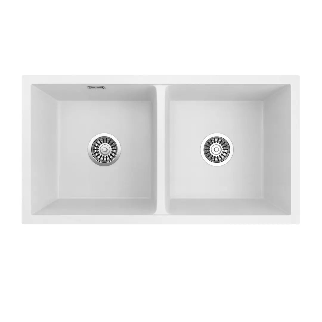 OROS 820 white sink with overflow Seima