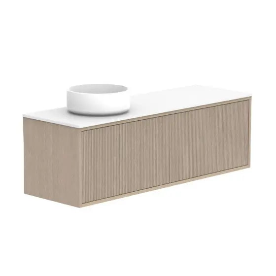 Clifton Ensuite Vanity (390mm depth) with stone top ADP