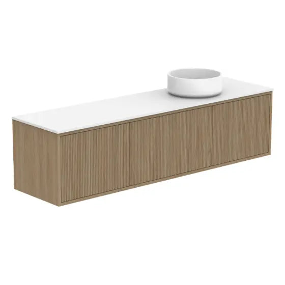 Clifton Ensuite Vanity (390mm depth) with stone top ADP