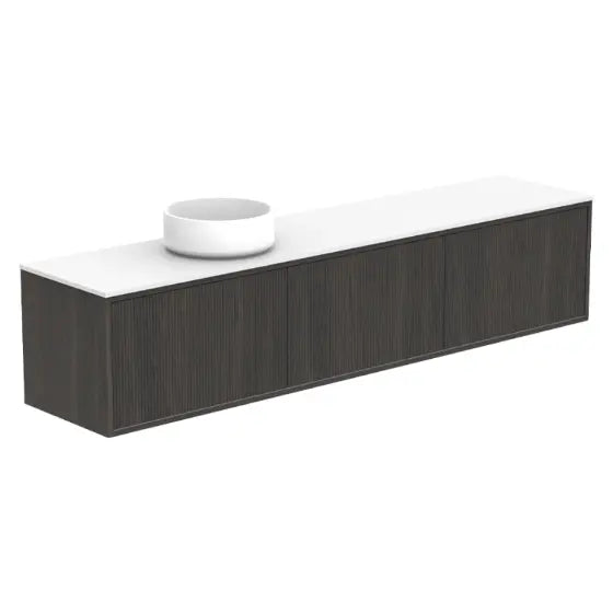 Clifton Ensuite Vanity (390mm depth) with stone top ADP