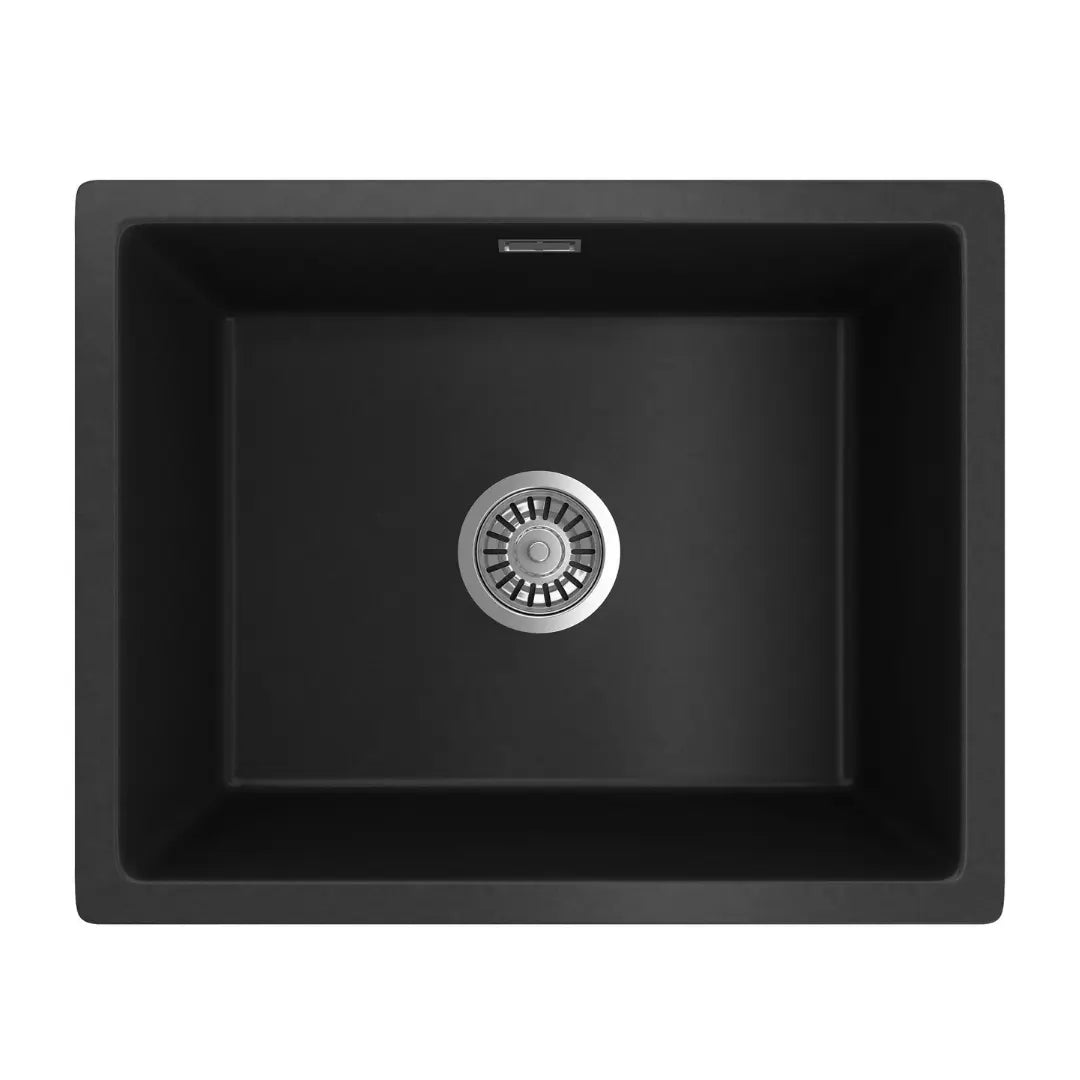 OROS 550 black sink with overflow Seima