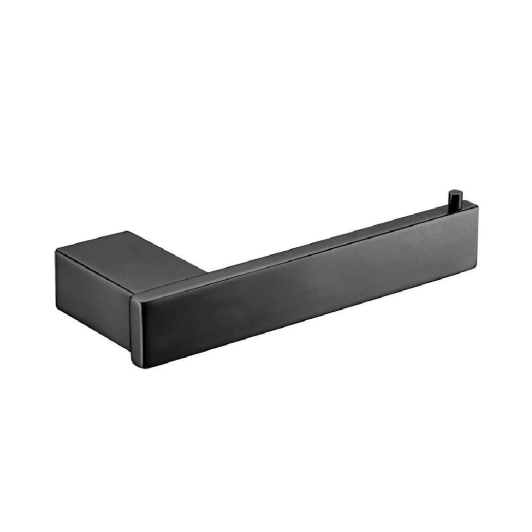 Koko Matte Black Toilet Paper Holder Fienza