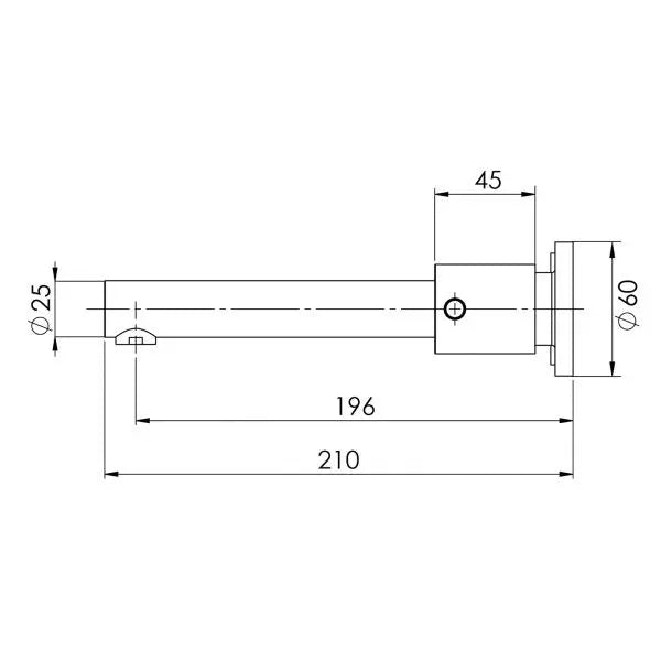 Vivid Pin Lever Bath Set 200mm Phoenix