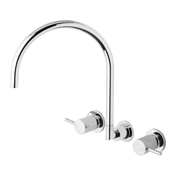 Vivid Pin Lever Wall Sink Set Gooseneck Phoenix