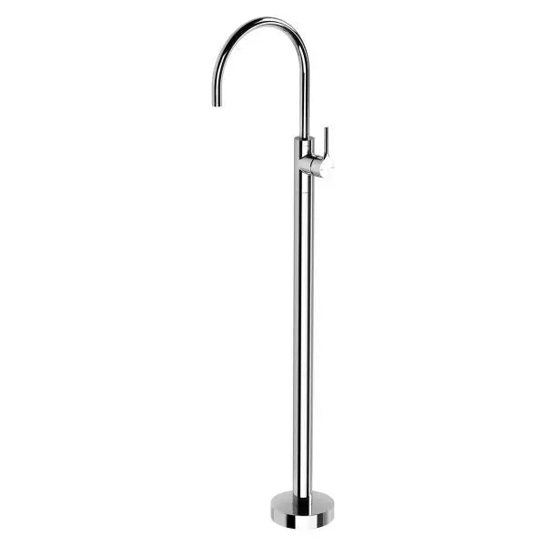 Vivid Slimline Oval Floor Mounted Bath Mixer Phoenix