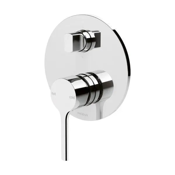 Vivid Slimline Oval Shower / Bath Diverter Mixer Phoenix