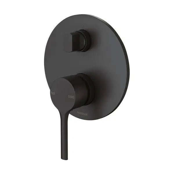 Vivid Slimline Oval Shower / Bath Diverter Mixer Phoenix
