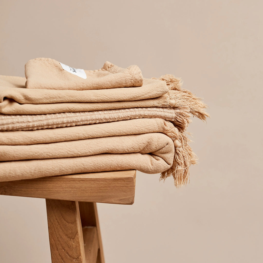 Vintage Wash Towel | Nutmeg Saardé