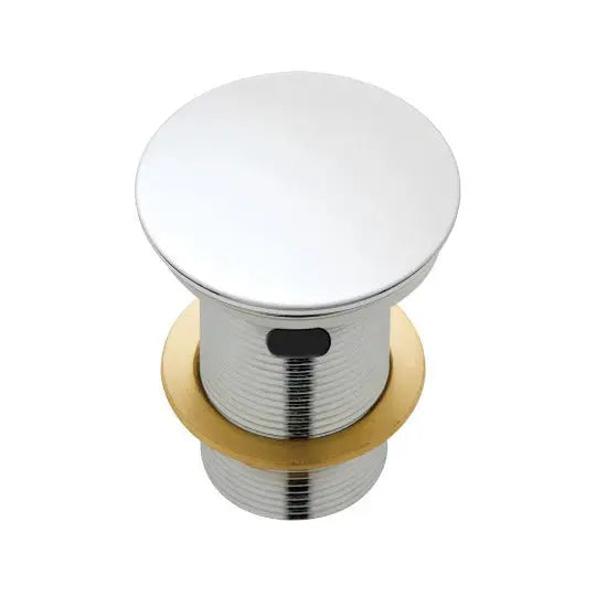 Ceramic Cap Pop-Up Waste, 32mm, White/Matte black Fienza