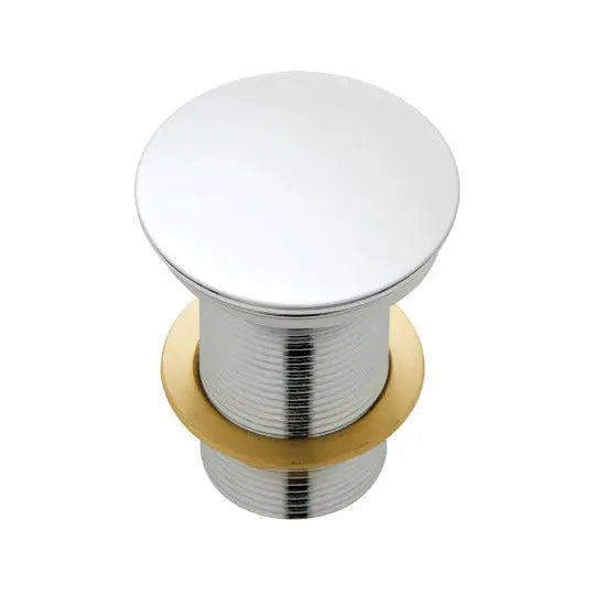 Ceramic Cap Pop-Up Waste, 32mm, White/Matte black Fienza