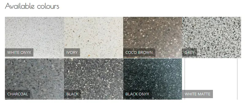 Onda Table Top Basin - various finishes PIETRA BIANCA