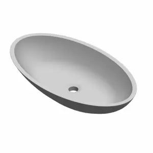 Valentina Table Top Basin - various finishes PIETRA BIANCA