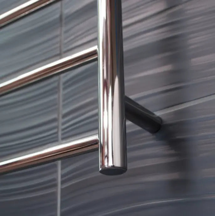 Mirror Polished Heated Towel Rail Radiant Heating