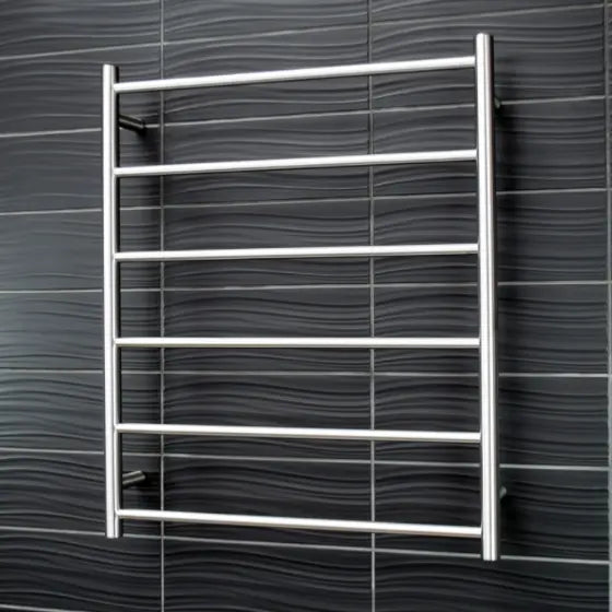 Brushed Satin Non Heated Towel Rail Radiant Heating