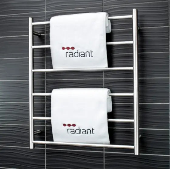 Brushed Satin Non Heated Towel Rail Radiant Heating